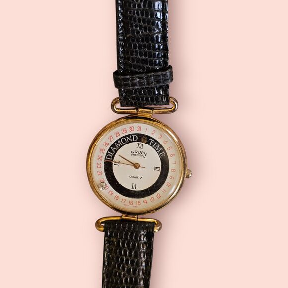 Gruen vtg diamond edition watch - Picture 4 of 5